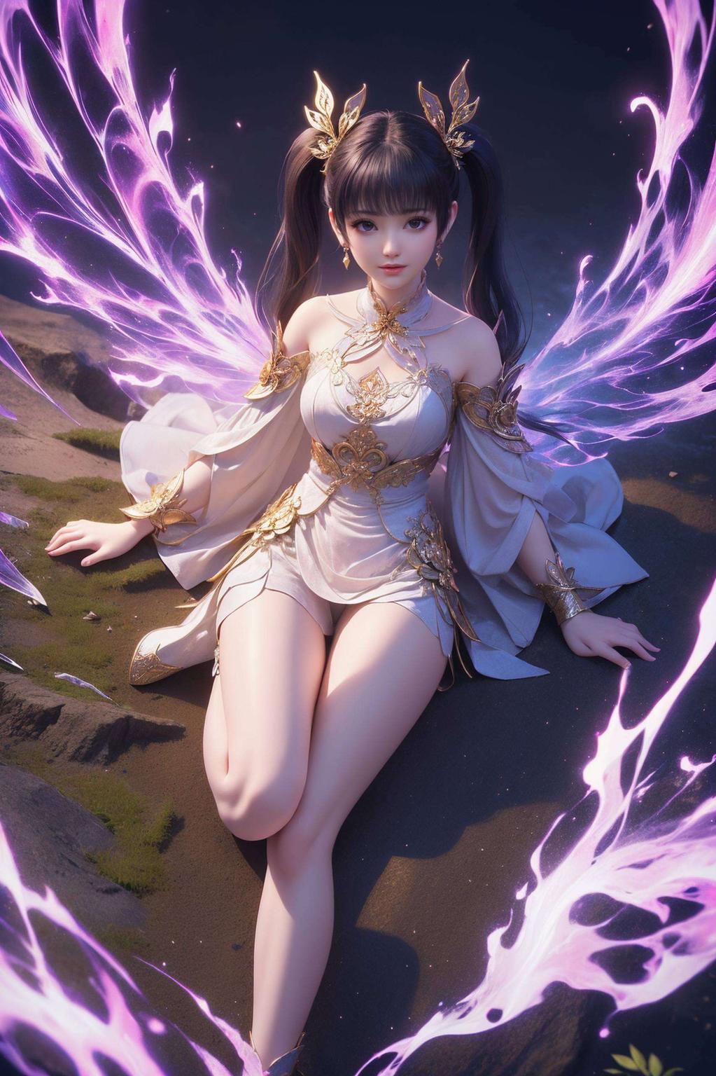 紫妍仙子翩翩起舞美得让人心动